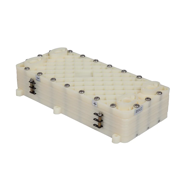 Titanium anode IrTa coated 6 plates for water treatment electrolytic cell with SPE technology