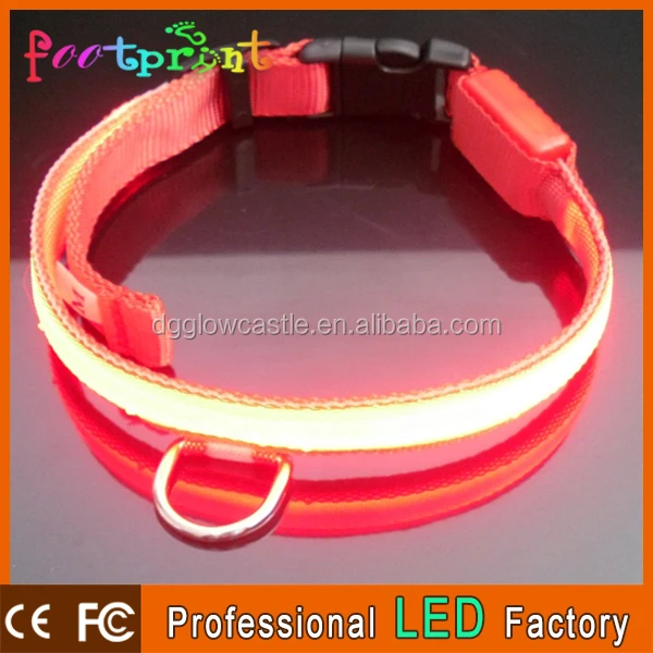 Рыба шелк безопасности световой кот из светодиодов воротник