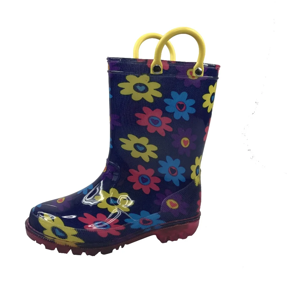 new designer kids pvc rain boots Manufacture