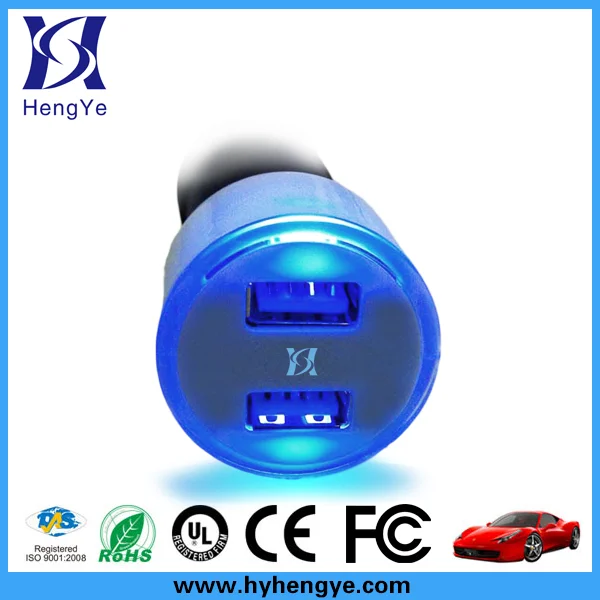 alibaba wholesale led dual car charger for charging mobile phones