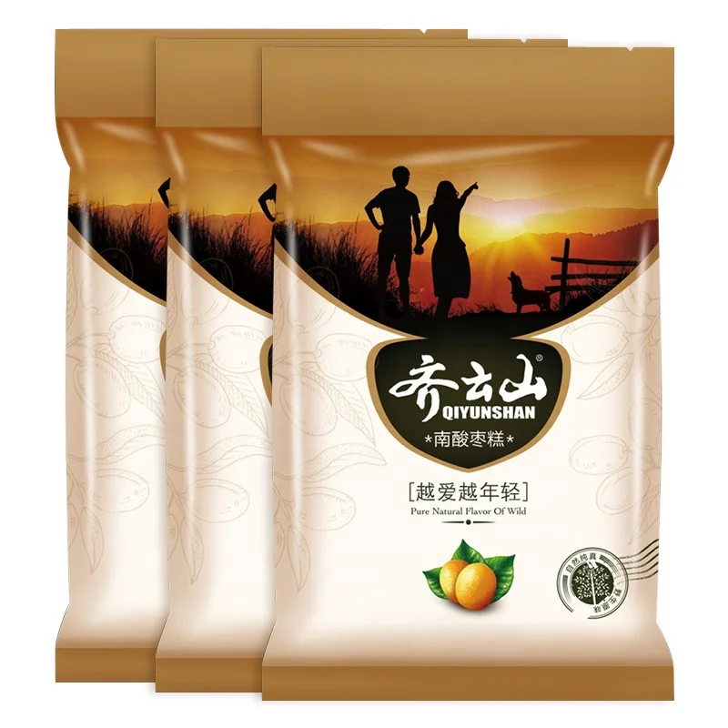 
268g*3 chinese sour candy jujube fruit candy for candy bar 