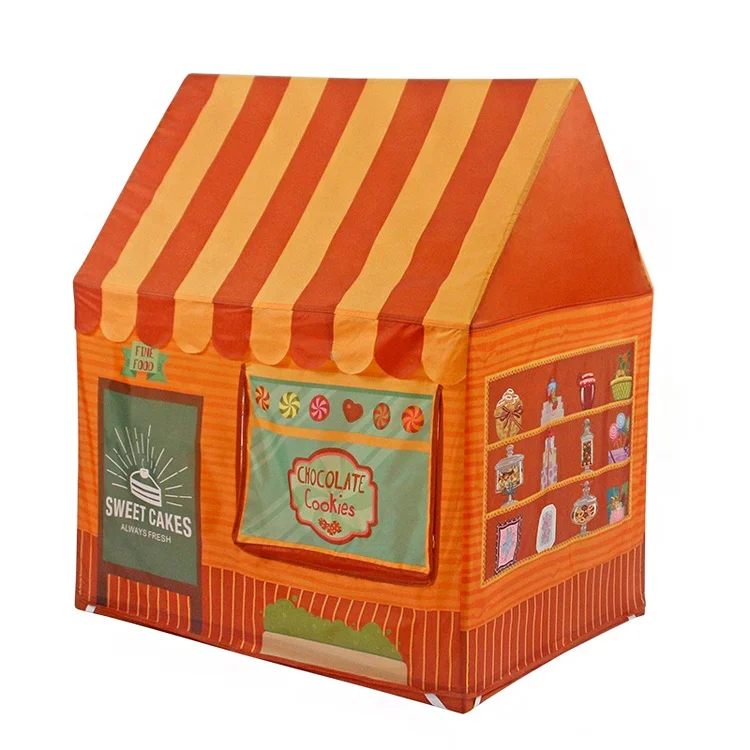 Dessert House Princess Castle Games Kids Play Tent House