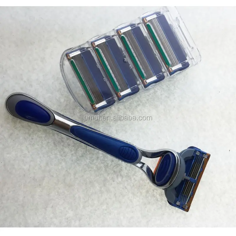  Бритвенные лезвия BL-LQ C3 новинка 2016 года 4 шт. 5 лезвий + 1 держатель для бритвы мужские бритвенные набор модной силы