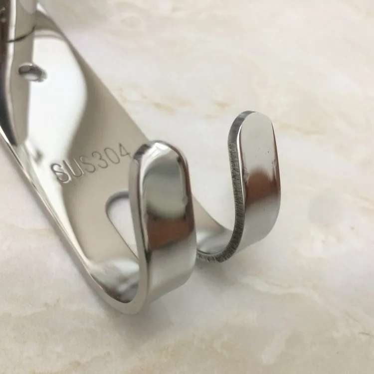 
304 Stainless Steel Bathroom 4 Rods Rotating Towel Rack 