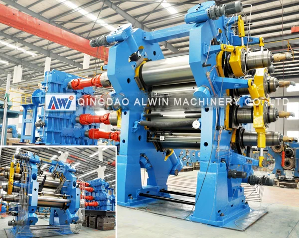 Распродажа, Резиновый Каландр с четырьмя роликами для ткани