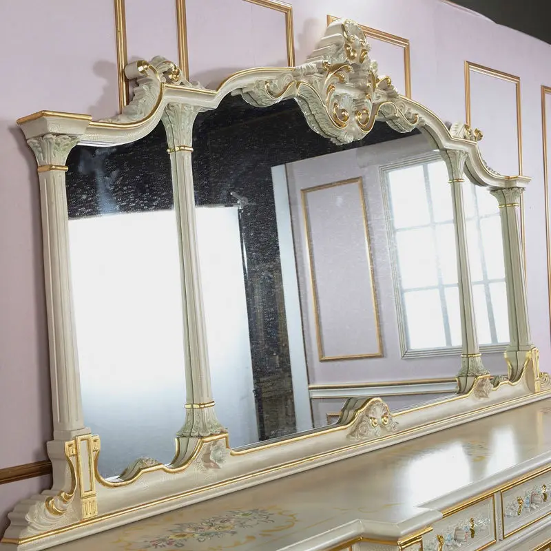 Hand-made Royalty classic dressing mirror-classic royal furniture-Roman style furniture