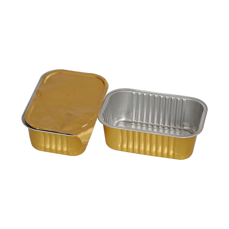 China suppliers smoothwall disposable aluminum foil container