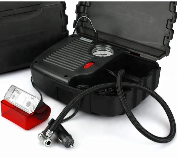 DC12 volt tire inflator car tire hand air pump truck air bags with compressor