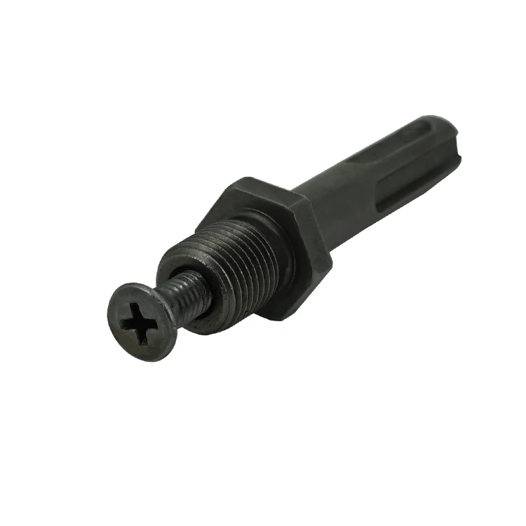 SDS Plus to Drill Chuck Adapter for 1/2 and 3/8 in. 3-Jaw Chuck