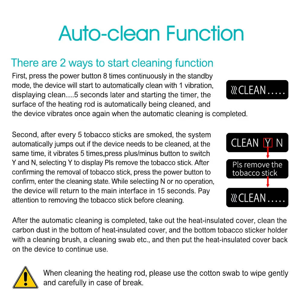 2021 Hitaste P6mini Heating Tobacco No Burn for Tobacco Sticks With Customized Logo