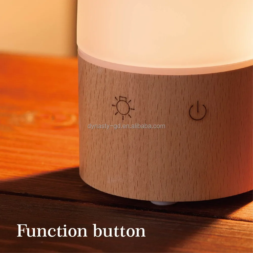 Room diffuser  with night light ultrasonic aroma diffuser