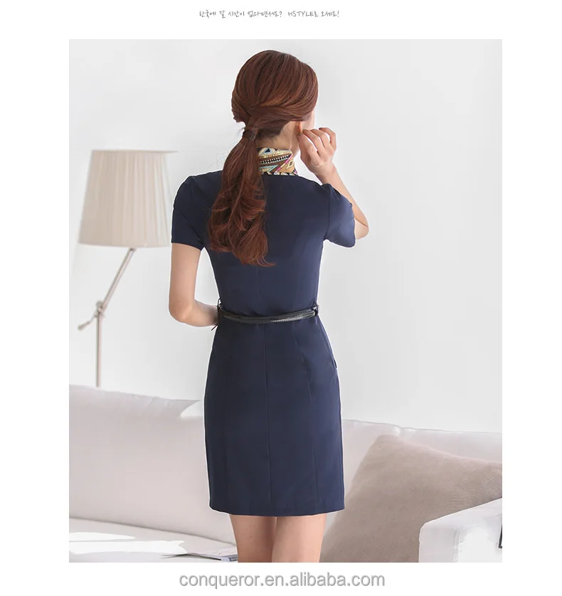 China manufacturer list hainan airlines flight attendant uniform perspiration moisture hot airline stewardess uniform