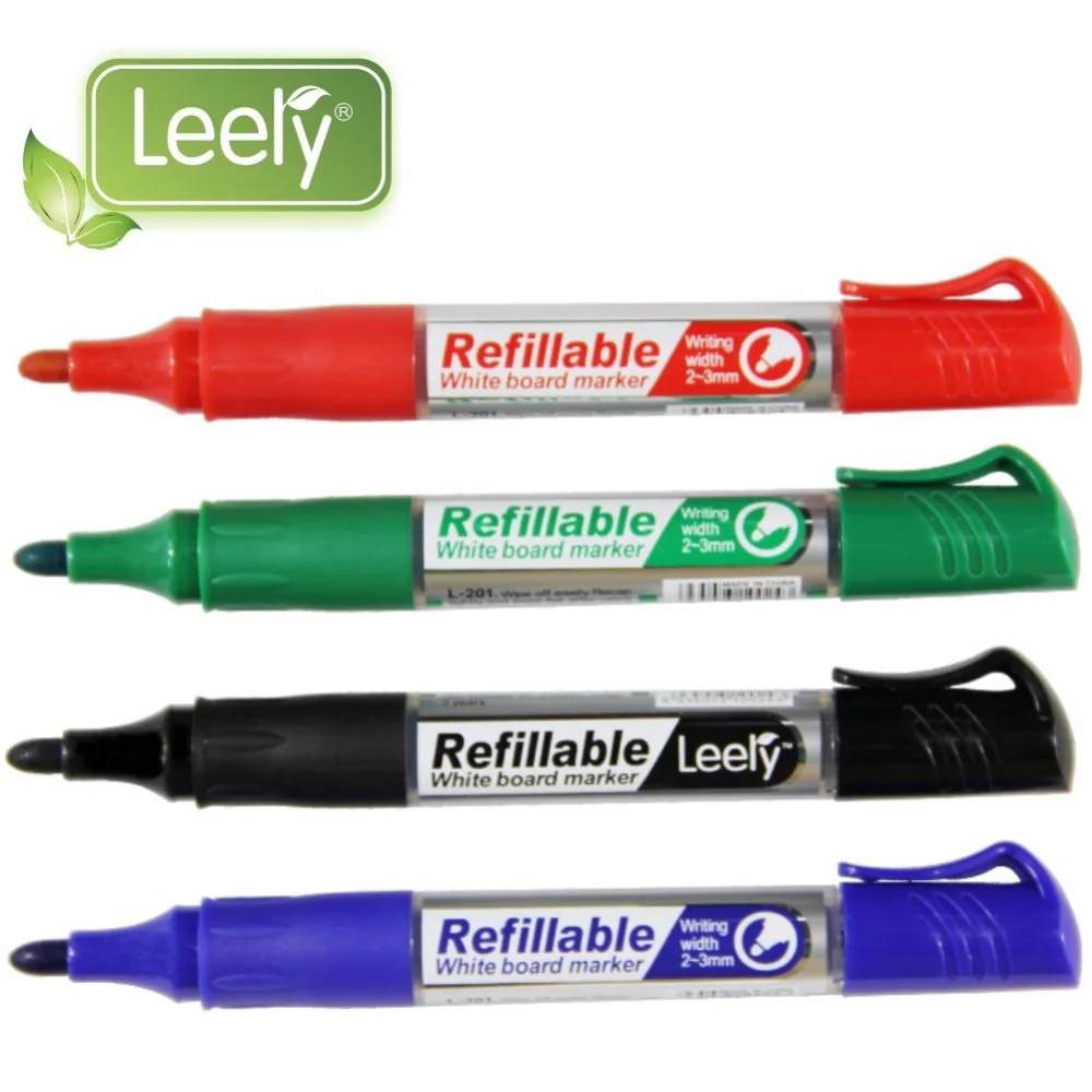 whiteboard writing media refillable white board marker pen