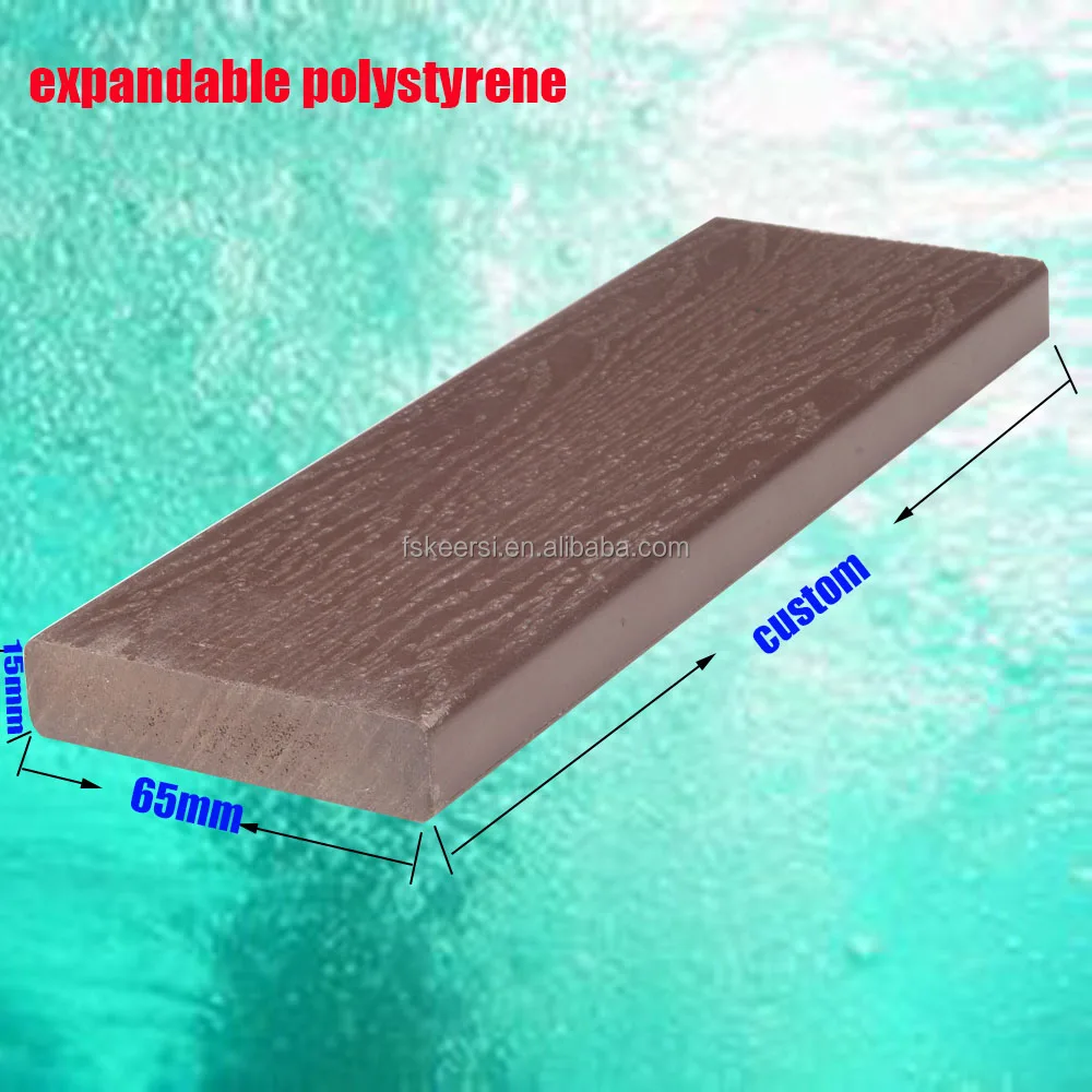 WPC Wood Polymer Composite Outdoor Waterproof WPC Decking Panel