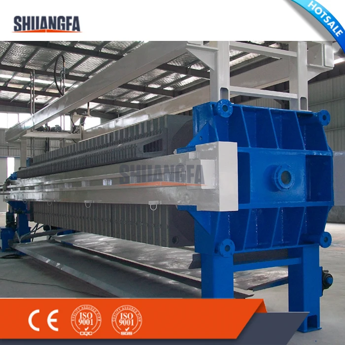 Automatic Cloth Washing Membrane Filter Press Equipment,Much Saving Labor,