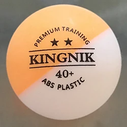
Good bounce KINGNIK 2 star premium training table tennis ball (dual color) 