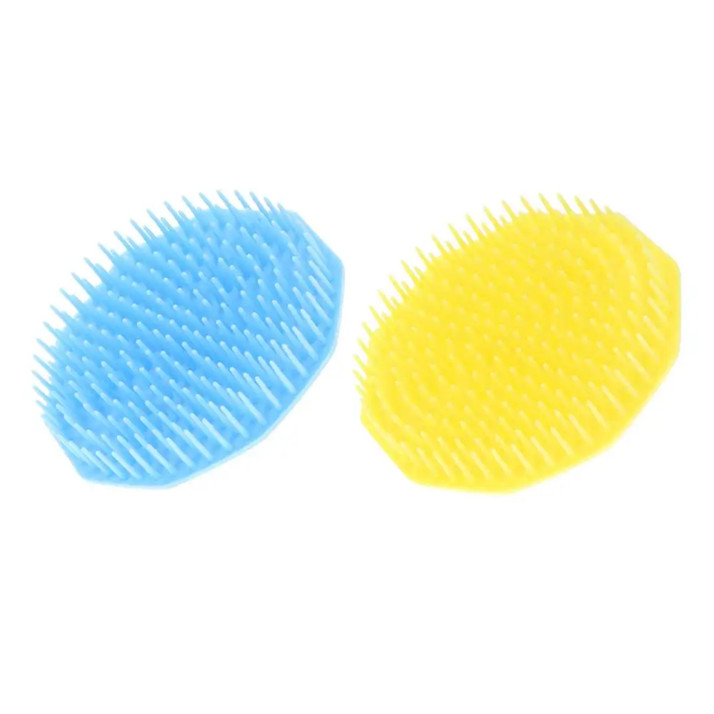 Hair Scalp master Shampoo Massager Brush with finger hole