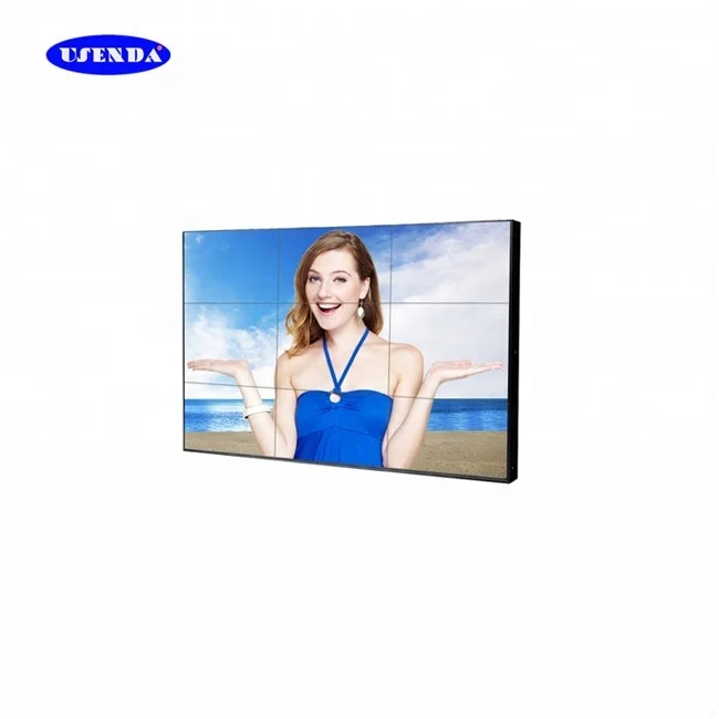 49 inch  4x5  video broadcast lcd  TV wall with  3840x2160 P resolution