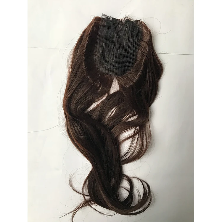 Hot selling synthetic hair extensions braids Brazilian body wave 4# free synthetic hair closure