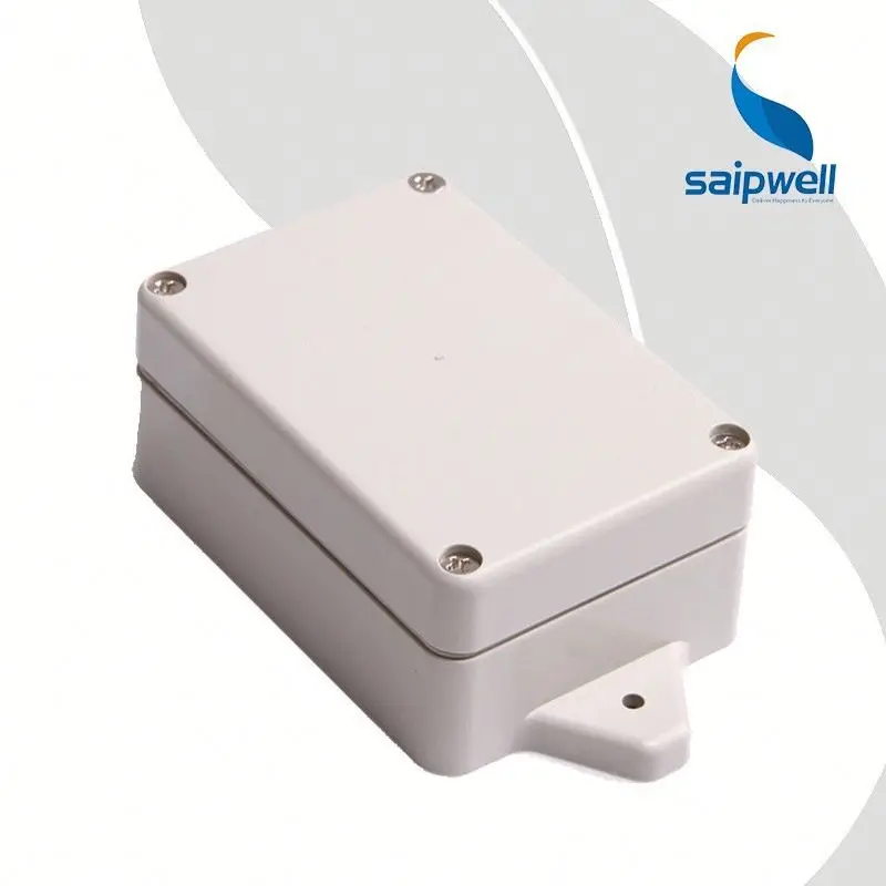 100*68*40mm Small Electric Box with Mounting Ears Outdoor Waterproof Box Wall Mount