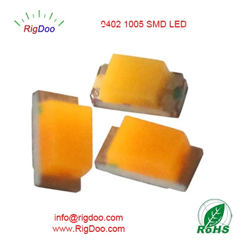 
Micro 1005 White SMD Diode 0402 LED Chip Factory 