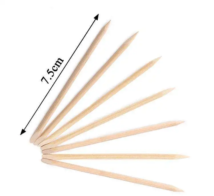 orange wood sticks/manicure stick 4.5 inch