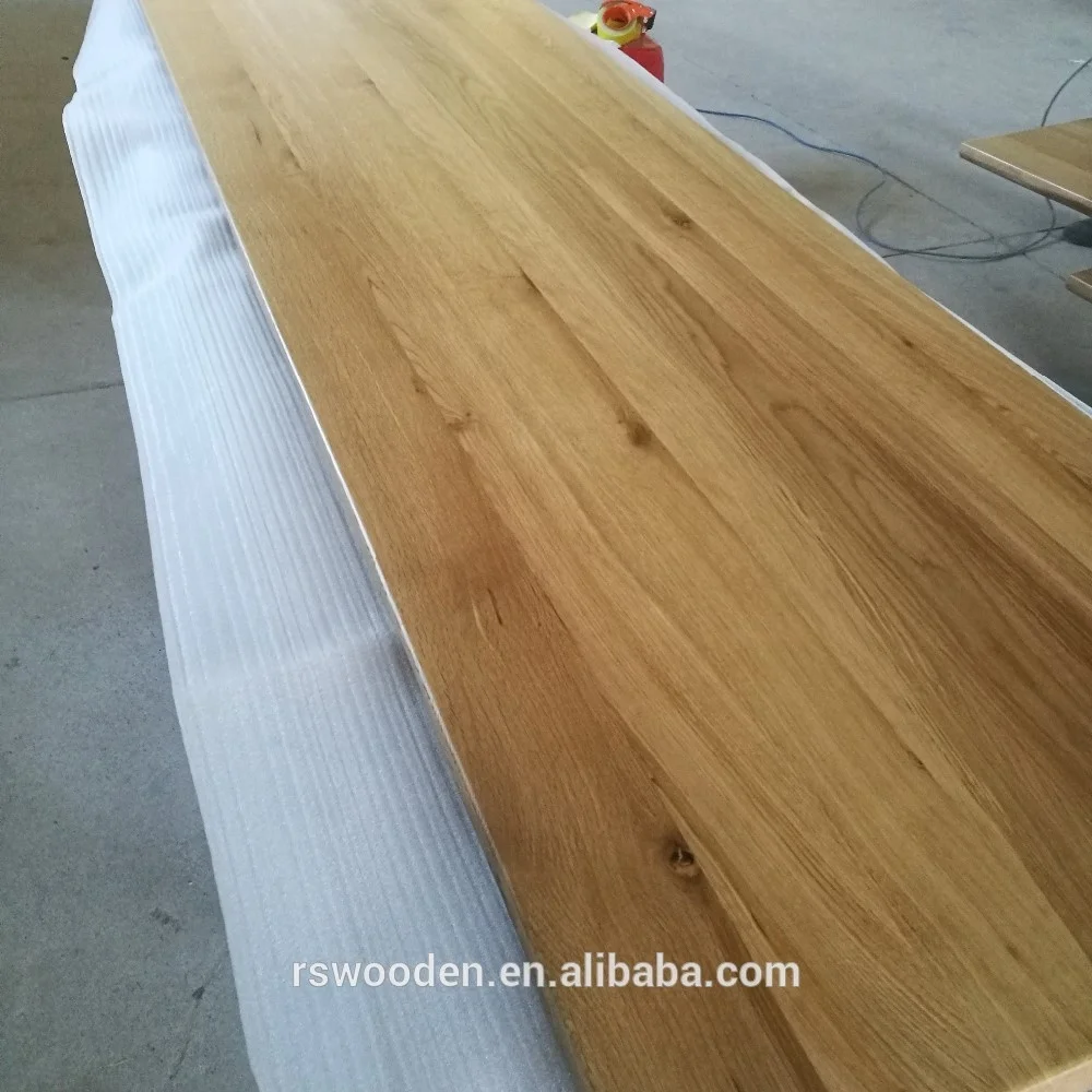 white oak live edge glue board/oak live edge panel/Live Edge Solid Stave board