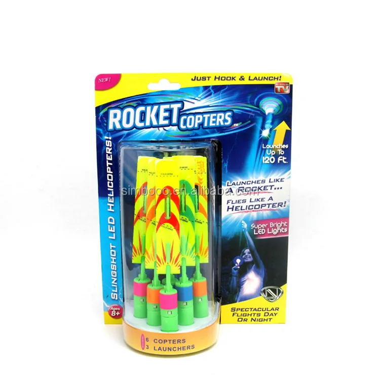 
2017 Hot Slingshot LED Helicopters toy 