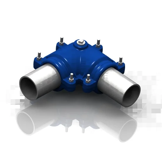 pipeline repair clamp /  coupling joint / stainless sleeve / Water leak repair for elbow of Galvanized pipes