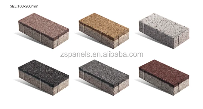 
Ceramic Permeable Brick tile, city road floor tile, brick wall tiles 