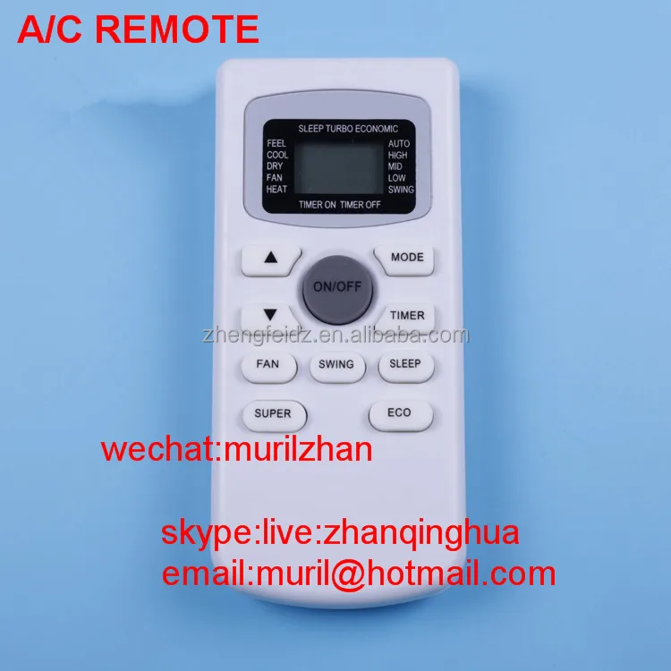 Белый 10 клавиши применить планетарная границы английский GYKQ-34 кондиционер пульт дистанционного управления для TCL