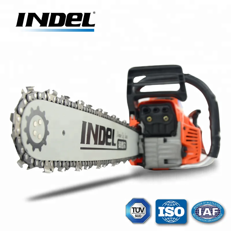 INDEL 2-Stroke Pole Wood Cutting Portable Petrol Chain Saw petrol saw tree cutter EX826