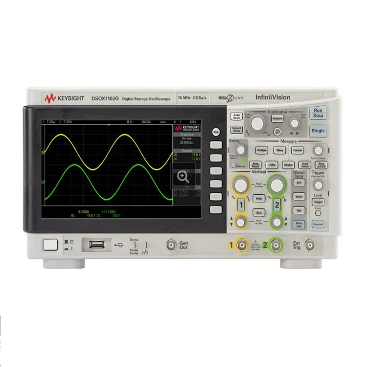 Осциллографы DSOX1102G с 2 аналоговыми каналами Keysight