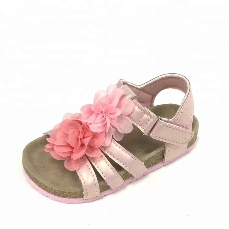 
new design comfortable children shoes little girls flower sandals 