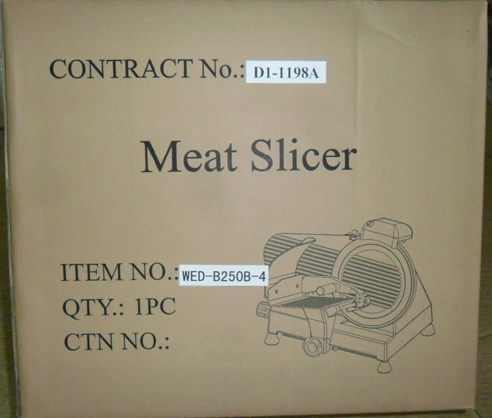 8inch Aluminium Meat Slicer 200mm blades