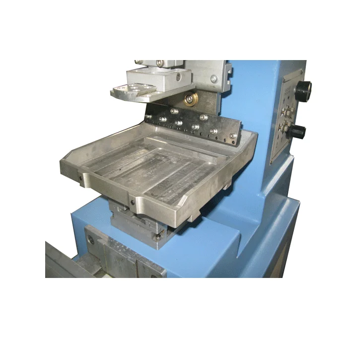 Automatic Pneumatic One-Color Tampon Printing Machine Used New Motor Engine Eraser Golf Ball Inkwell Pad Label Printer Gravure