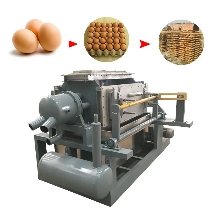 Egg Tray Making Machine Price / Carton Egg Tray Machine / Fruit Tray Forming Machine