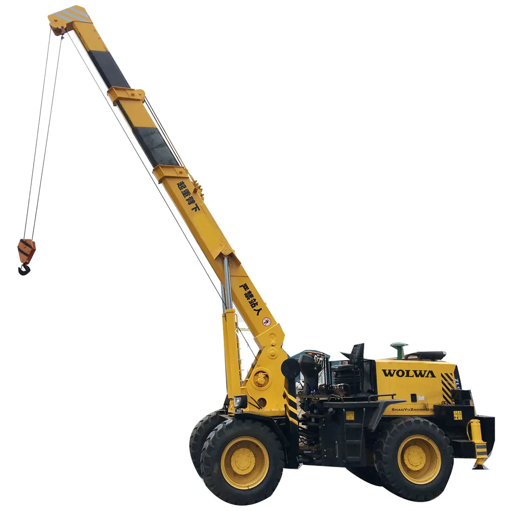 GNQY-Y6 6ton pick and carry crane traveling rough terrain crane for sale