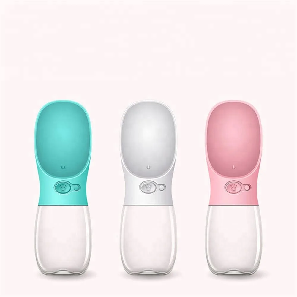 
Premium quality fashion pets portable drinking water cup with big trough 12OZ 