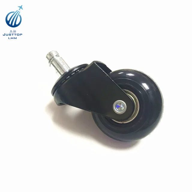 Swivel Caster Wheels PU 360 Degree Threaded Stem Caster Wheel