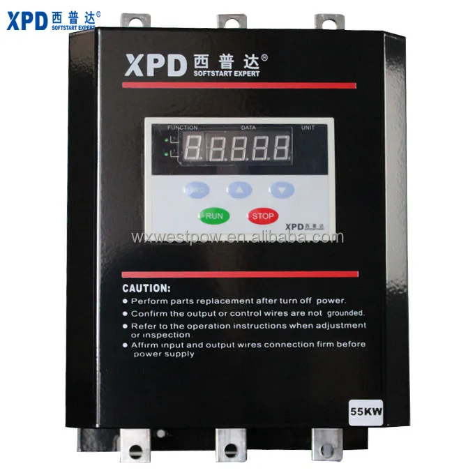 3 phase power saver ac electric motor smart soft starter