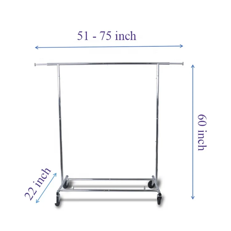 
High quality portable fordable iron steel clothes rack balcony clothes drying rack 