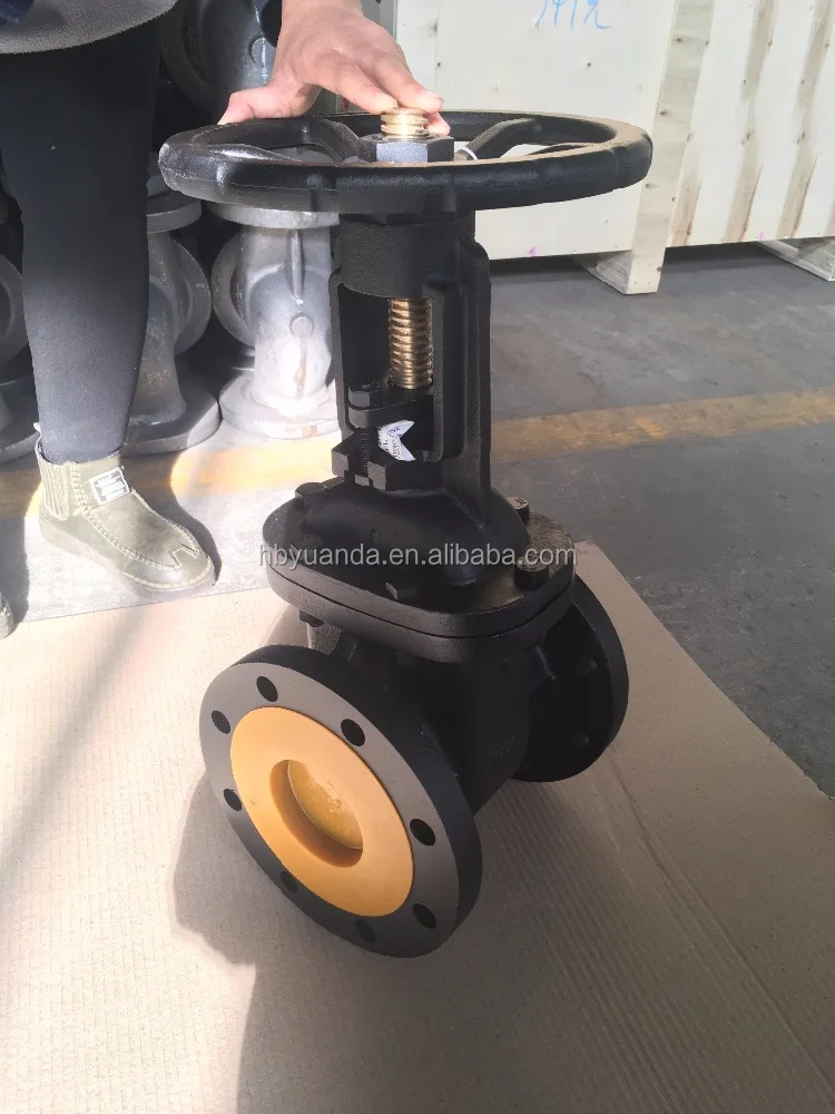 ANSI/DIN/JIS/API flange cast iron gale valve 125lb/300lb/500lb