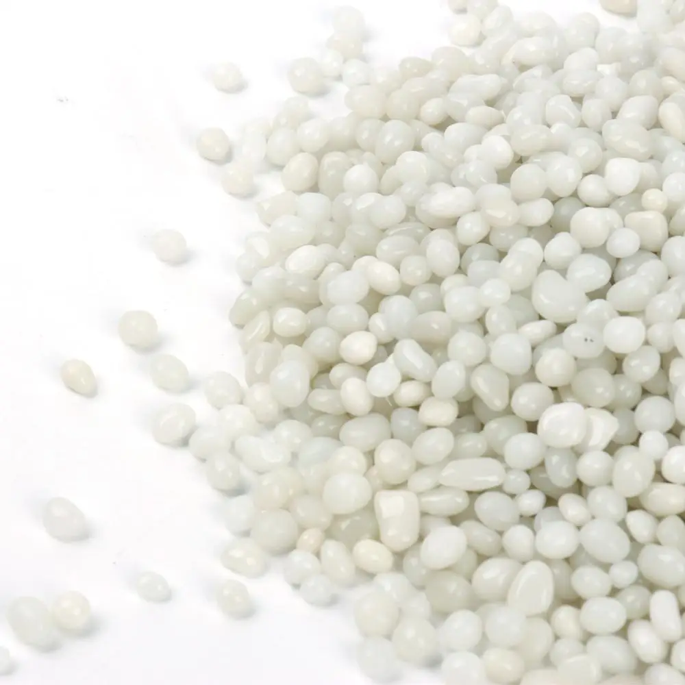 Wholesale High Luster Porcelain White Fire Glass Beads for Fire Pit Fairy Garden Decoration