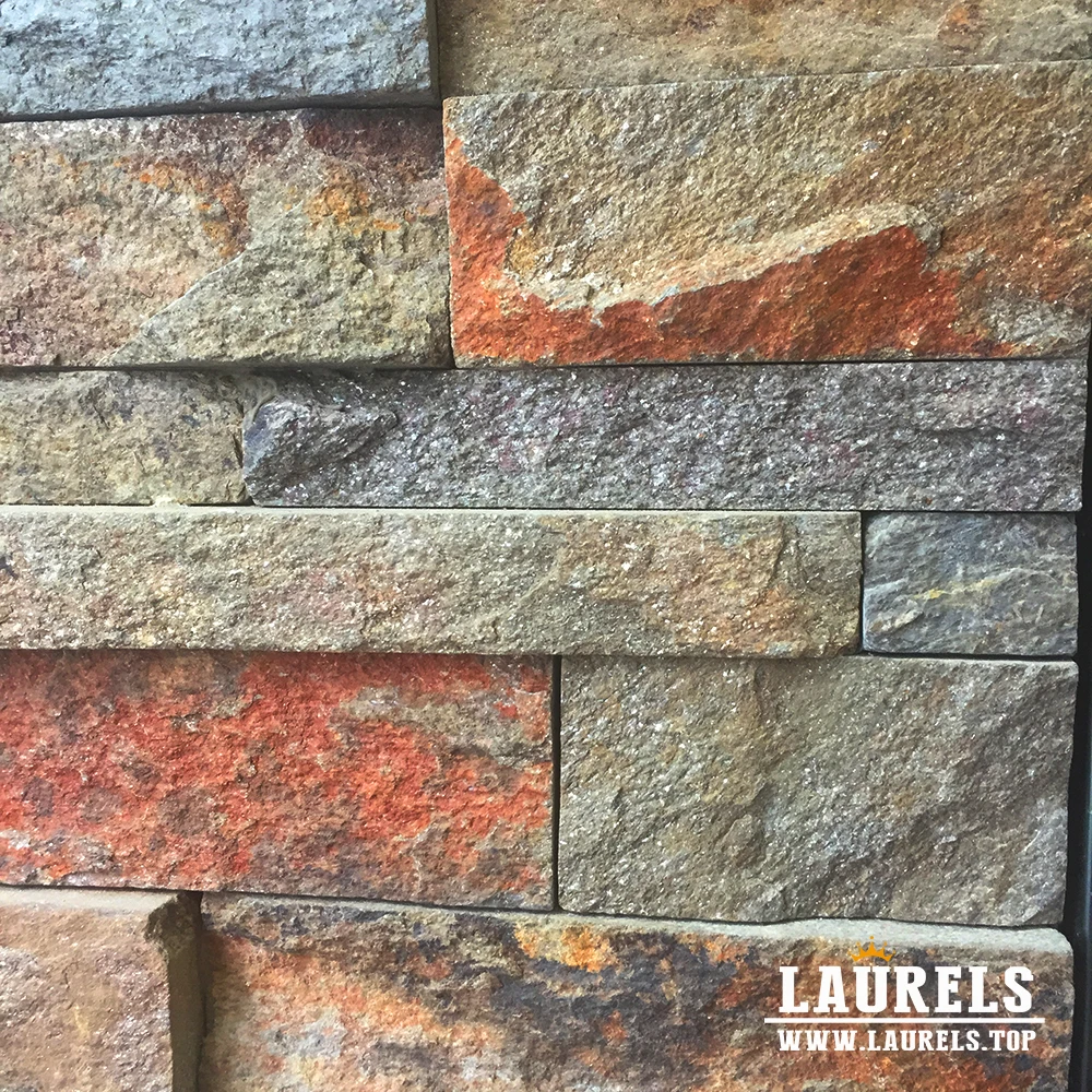 
Rough Rusty Natural Culture Split Stone for Home Decoration 