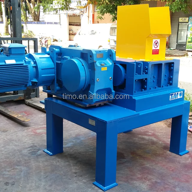 thick paper tube waste industrial shredder