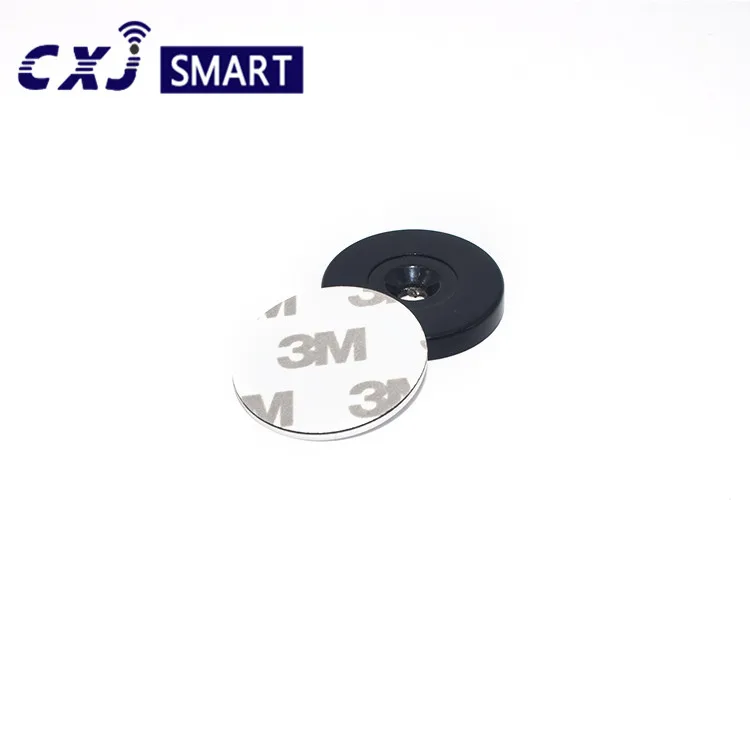 on metal RFID N-tag213 215 216 NFC disc token patrol tag
