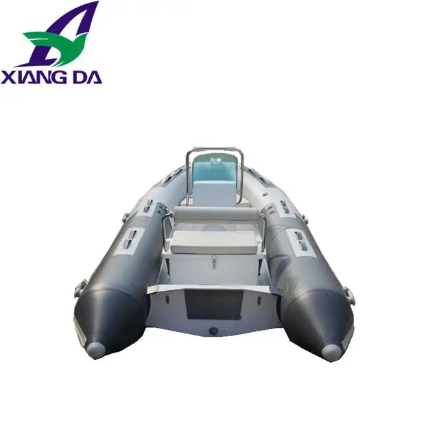 Rigid  Inflatable Fiberglass  Rib boat with outboard motor