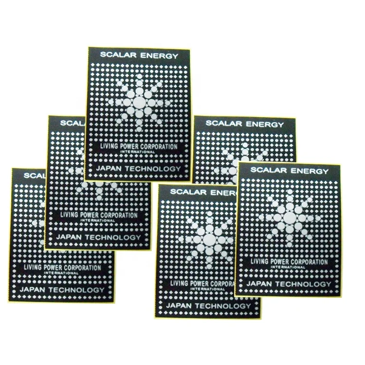 Energy Saving Chip EMF Protection Anti Radiation Sticker For Cell Phones