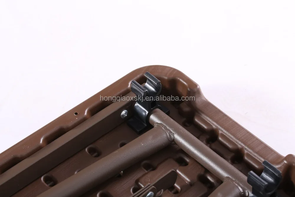 183cm Rattan Folding Bench, 6ft Portable Wicker Bench, Outdoor Plastic Rattan Furniture